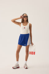 Tropiques Terry Short Spanish Blue