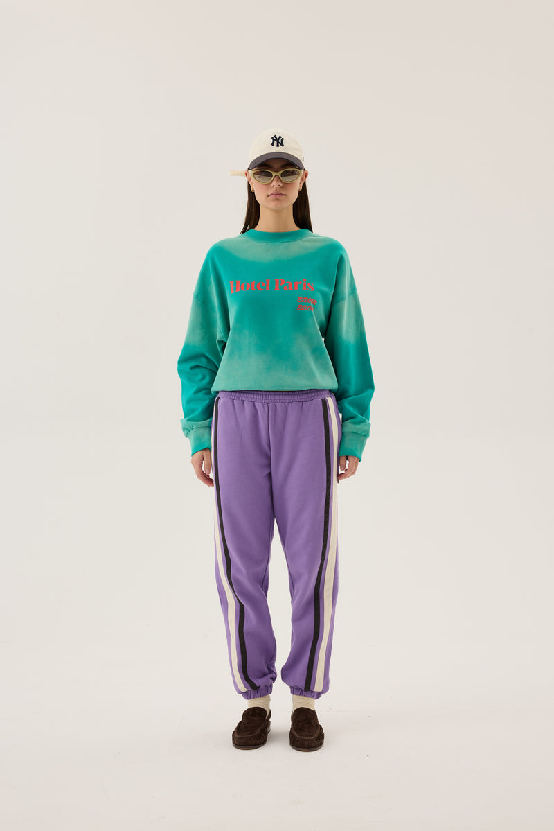 Hotel Paris Sweatshirt Washed Ocean Green