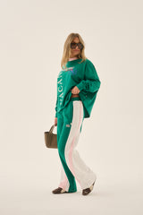 Vacanza Long Sleeve Tee Sea Green