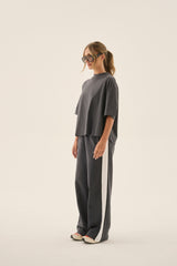 Palmera Oversized Tee Washed Black
