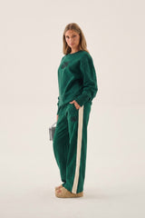 AJJA Sweatshirt Storm Green