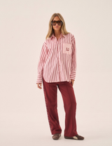 Pomodoro Twill Pant Burgundy