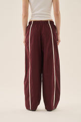 AJ Piping Barrel Pant Chocolate