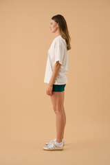 Sun Oversized Tee Warm White