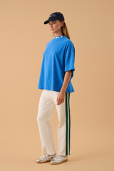 A James Oversized Tee French Blue