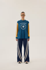 Speedway Long Sleeve Tee Maritime Blue
