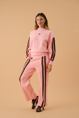 AJ Logo Sweatshirt Rose Quartz