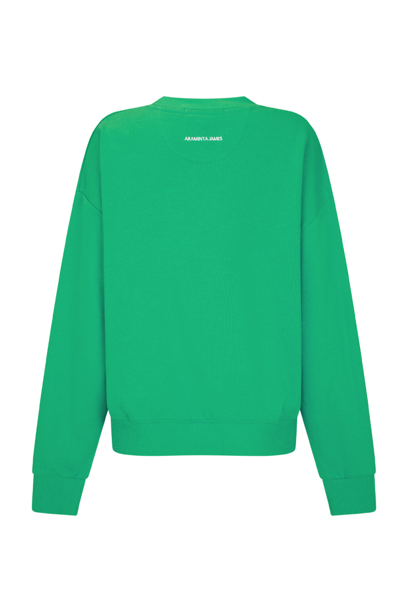 AJ Sweatshirt Tropical Green