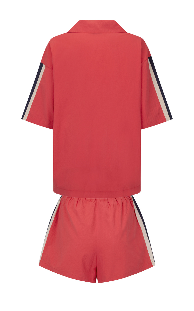 San Sebastian Shirt Set Dusty Red