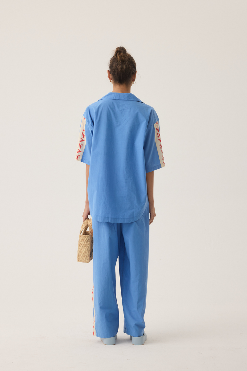 Lobster Shirt French Blue