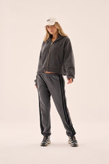 Bisous Trackpant Washed Black