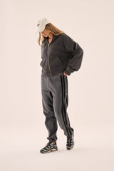 Bisous Trackpant Washed Black