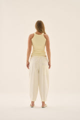 AJ Barrel Pant Coconut