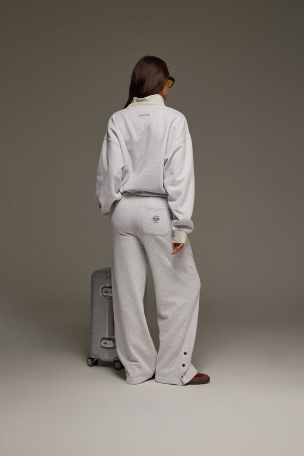 Snap Hem Trackpant Cloud