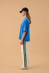 A James Oversized Tee French Blue