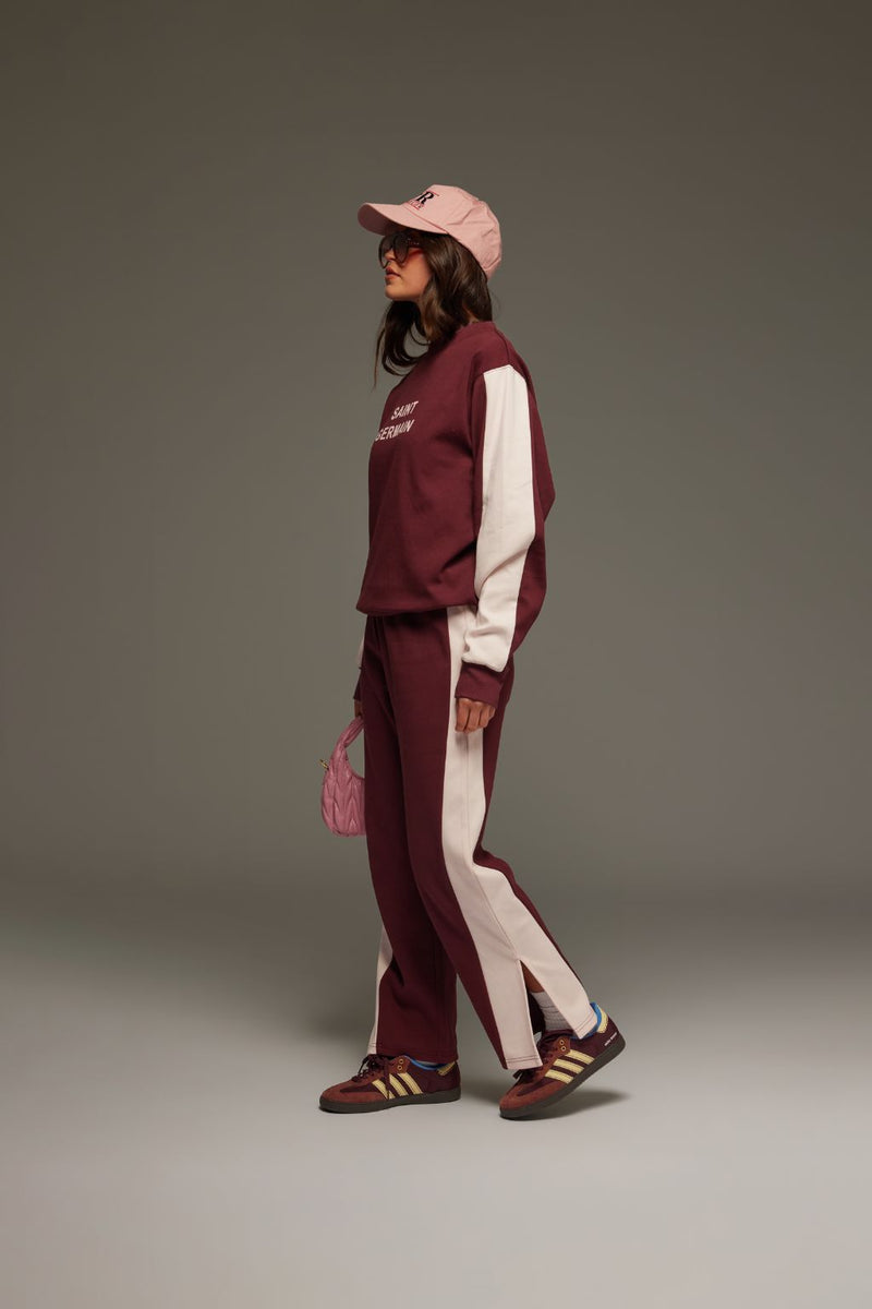 Saint Germain Knit Pant Red Wine