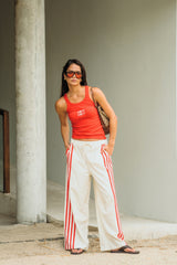 Chilli Knit Tank Poppy Red