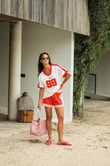 Chilli 99 Waffle Tee Coconut