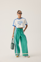 Palma Cropped Tee Snow