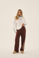 Frutti Oversized Long Sleeve Tee Snow