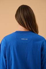 Tropiques Oversized Tee Spanish Blue