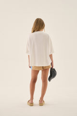 AJJA Oversized Tee Snow