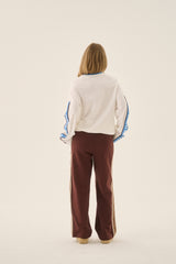 Frutti Oversized Long Sleeve Tee Snow