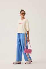 Lobster Oversized Tee Natural