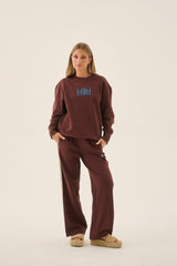 AJJA Sweatshirt Espresso