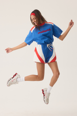 Mallorca Track Short Spanish Blue