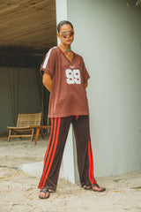 Chilli 99 Waffle Tee Mocha