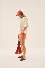 Shells Oversized Tee Natural