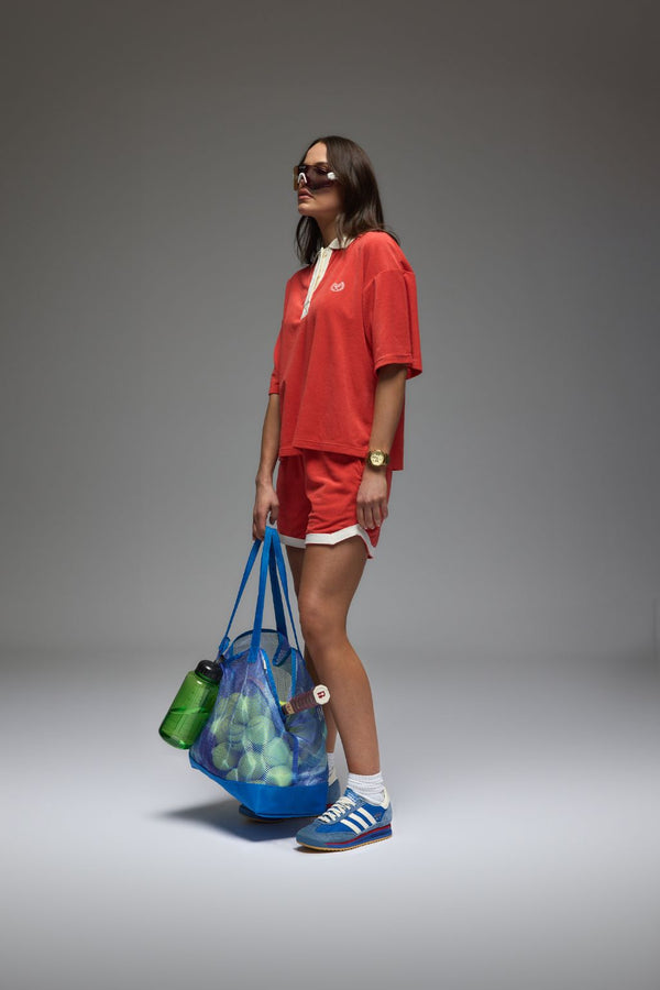 Marseille Terry Set Coral