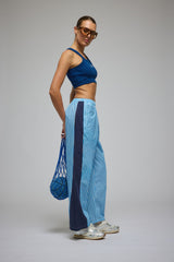 AJ Rib Crop Top Night Sail