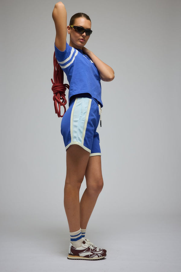 Poppy Track Short Ultramarine