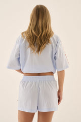 AJ Shell Short Sky Blue
