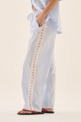 AJ Shell Pant Sky Blue