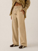 AJ Twill Pant Beige