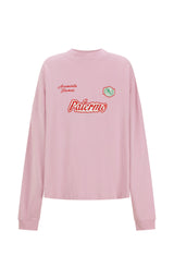 Palermo Oversized Long Sleeve Tee Pink Lavender