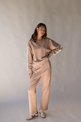 Serafina Knit Pant Macadamia - New Arrival