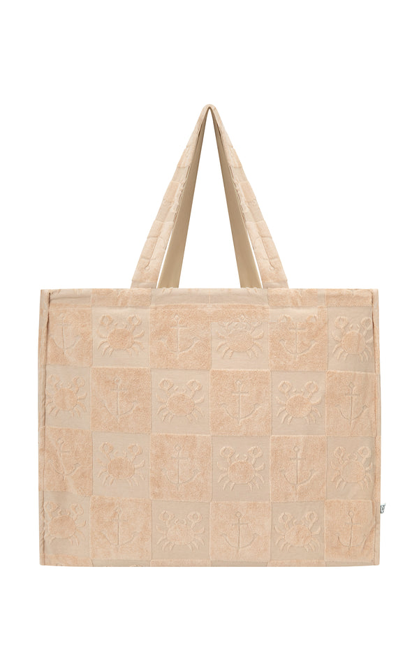 Seaside Terry Tote Bag Macadamia