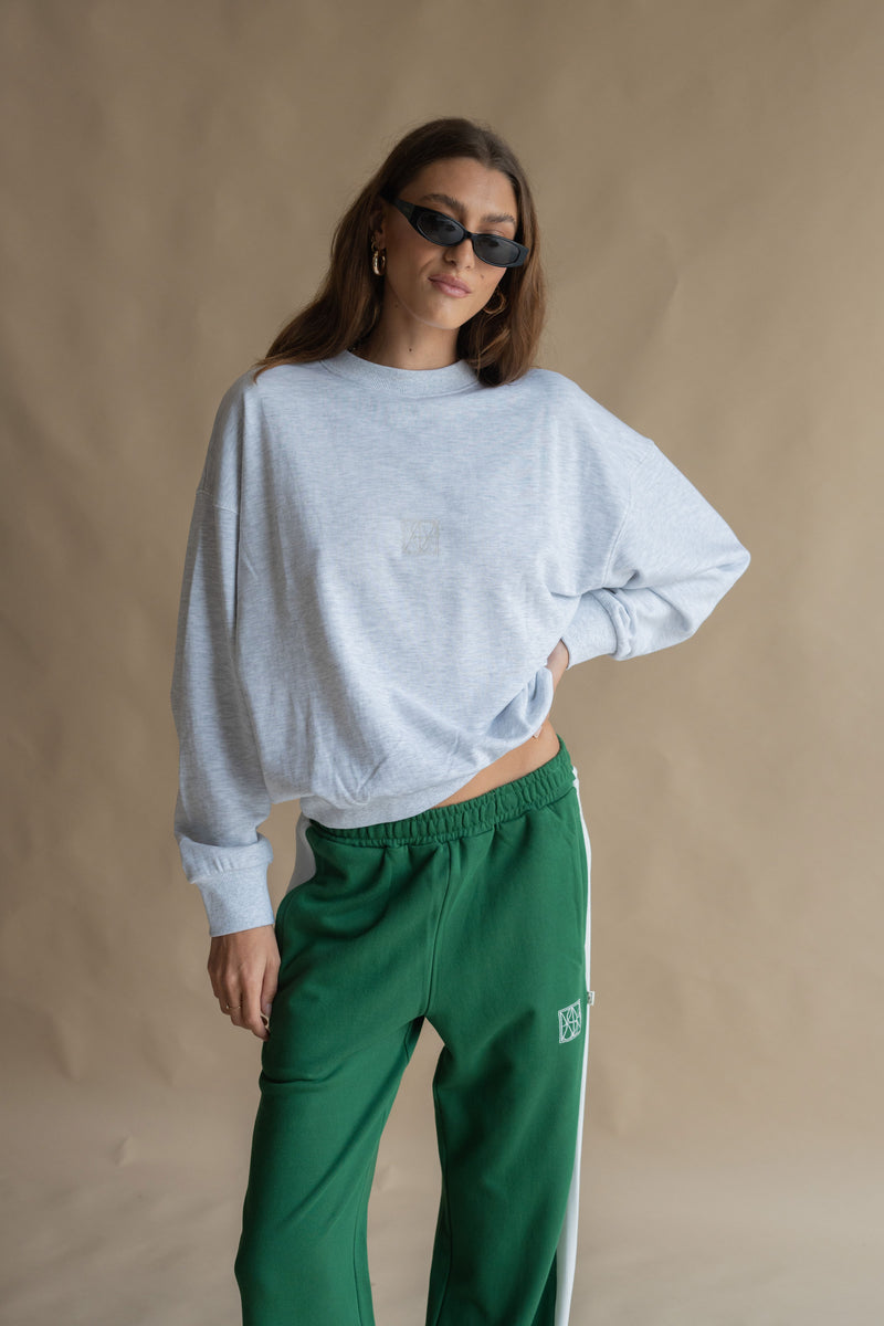 Monogram Classic Sweatshirt Cloud