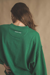 Monogram Classic Sweatshirt Dark Green