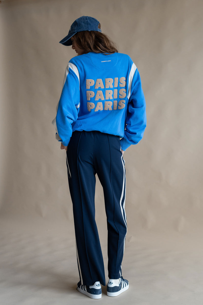 La Rue Pant Blue Black