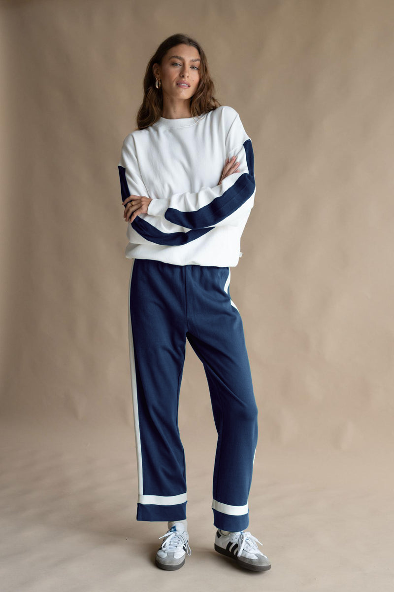 Maya Knit Pant Estate Blue - new arrival