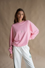 Monogram Classic Sweatshirt Pink