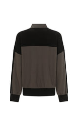 AJ Vintage Knit Sweatshirt Washed Black