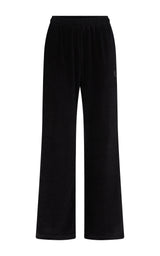 AJ Velour Trackpant Noir