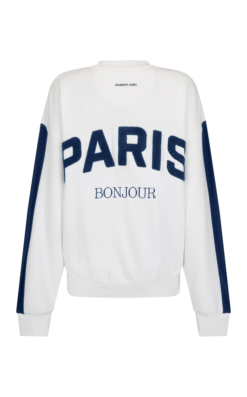 Paris Sweatshirt Estate Blue