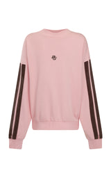 AJ Logo Sweatshirt Rose Quartz